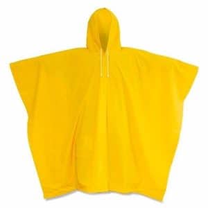 Poncho De Caucho Nitrilo Impermeable Con Poliéster