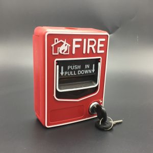 Pulsador manual con llave