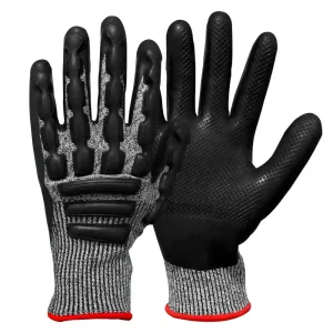 Guantes palma látex