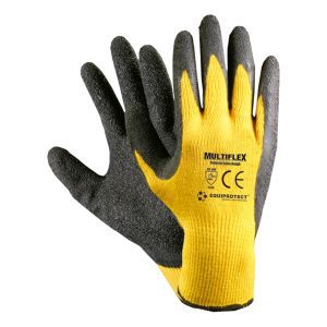Guantes palma látex
