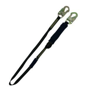 Línea de vida sencilla con amortiguador